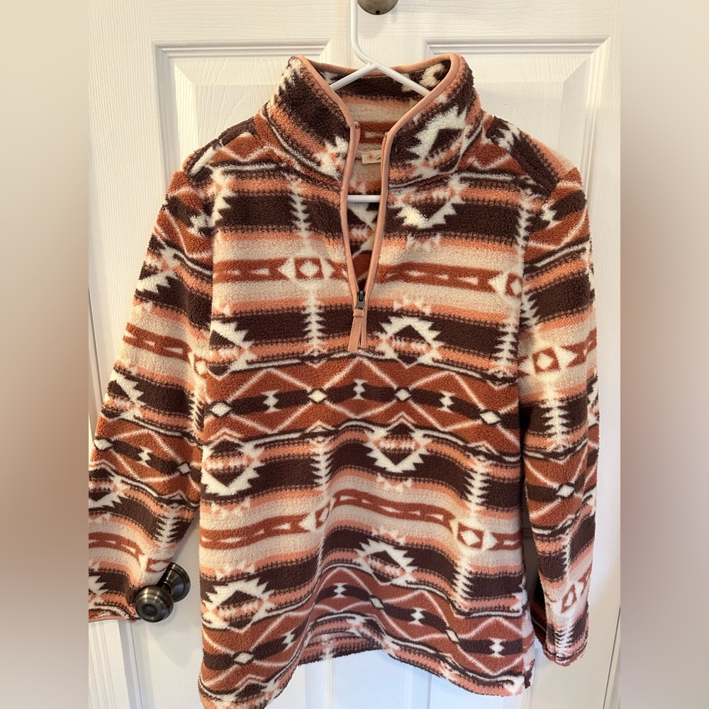 Fleece half zip